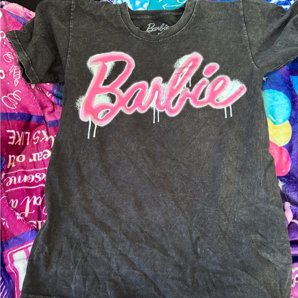 Barbie Black and Pink T-Shirt